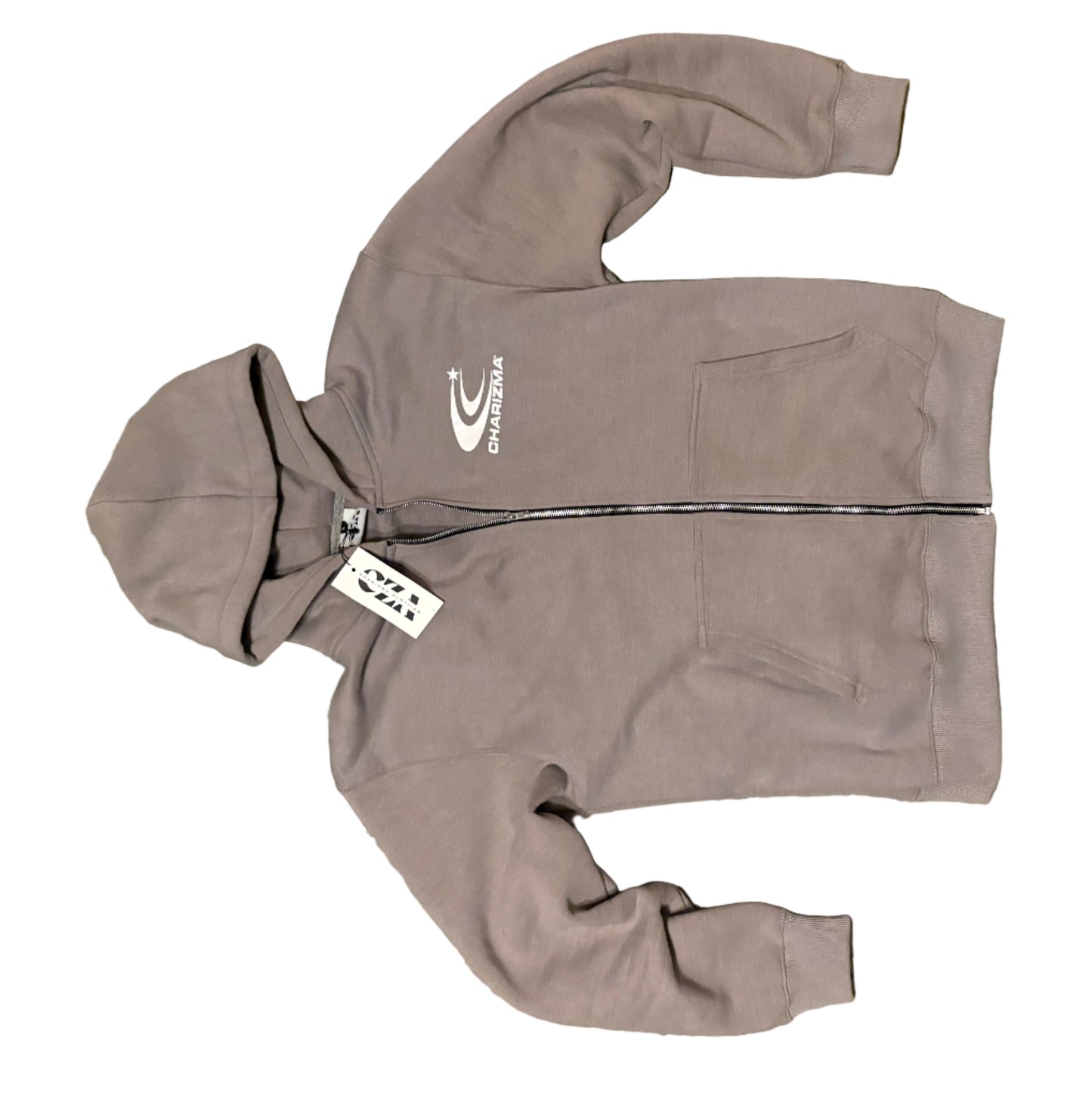 “Generation” Zip-Up Hoodie Grey