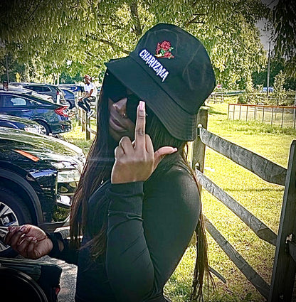 Charizma suede bucket hat